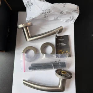 blu coastal wh900 wing lever door handle 316 satin stainless steel 3