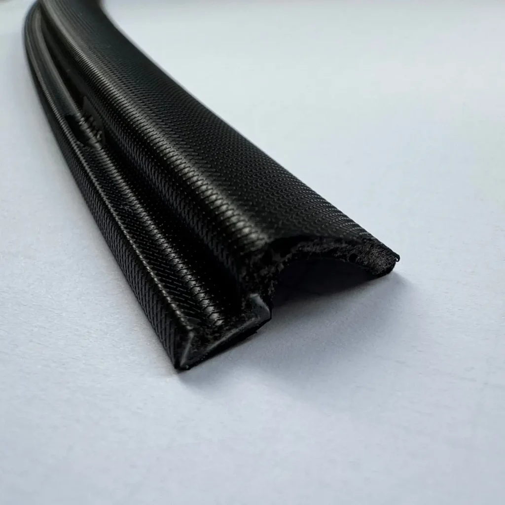 Q-lon gasket seal directly from a Rockdoor Rehau outerframe, offering superior weatherproofing