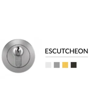 rockdoor escutcheon Rockdoor escutcheon graphic illustration